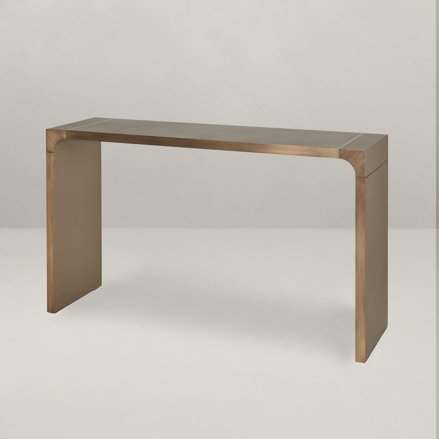 Florence Console, Brass