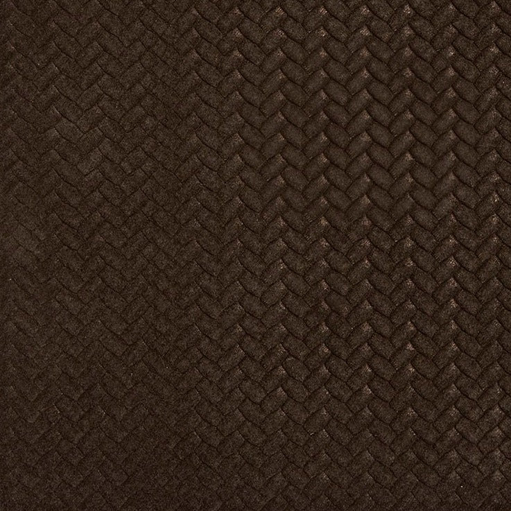 Sueded Herringbone Black