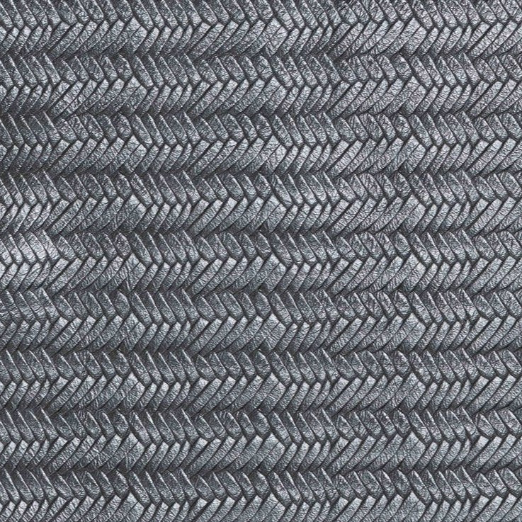 Herringbone Petrol Blue
