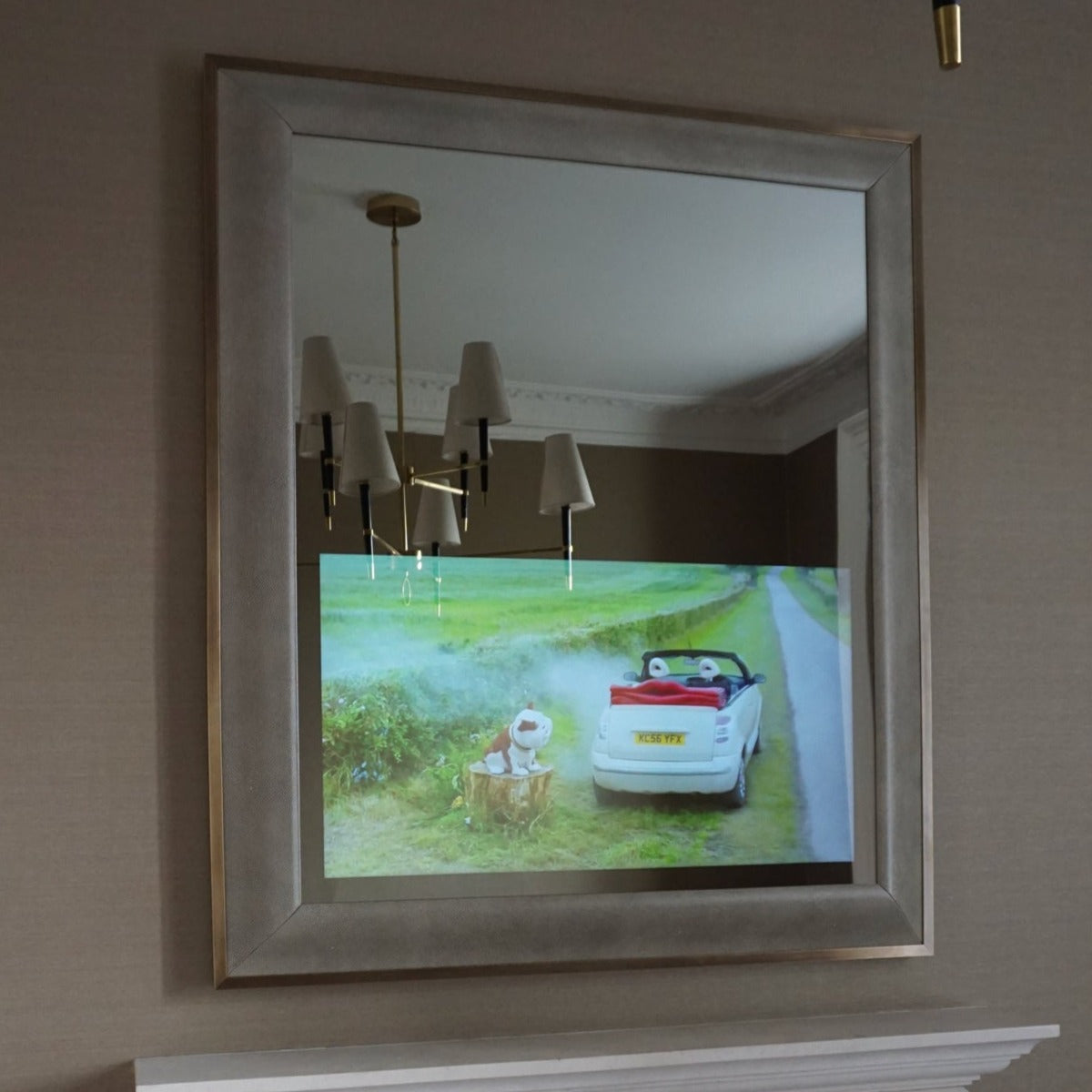 Ogee TV Mirror