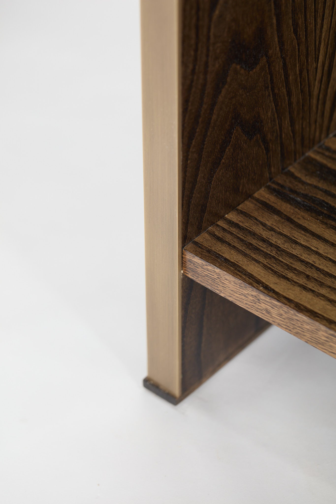 Richmond Side Table, Brass