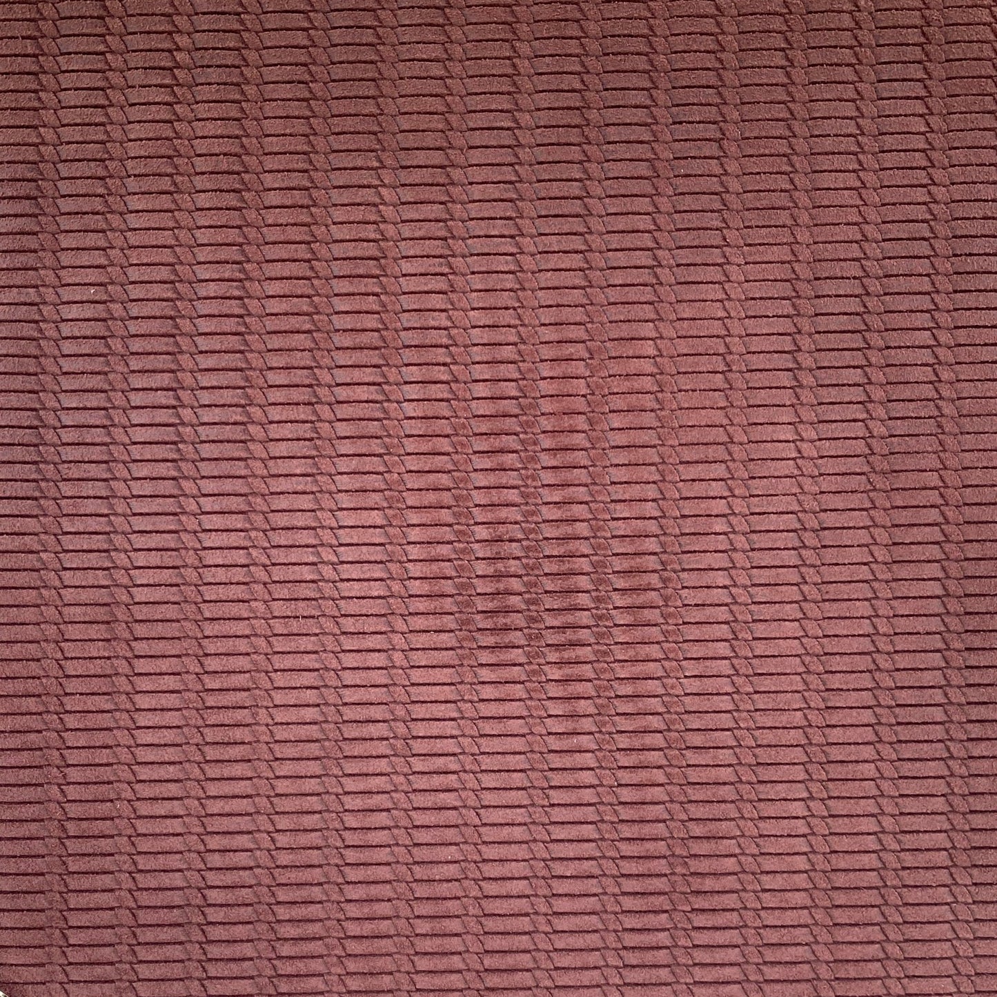 Sueded Woven Plum