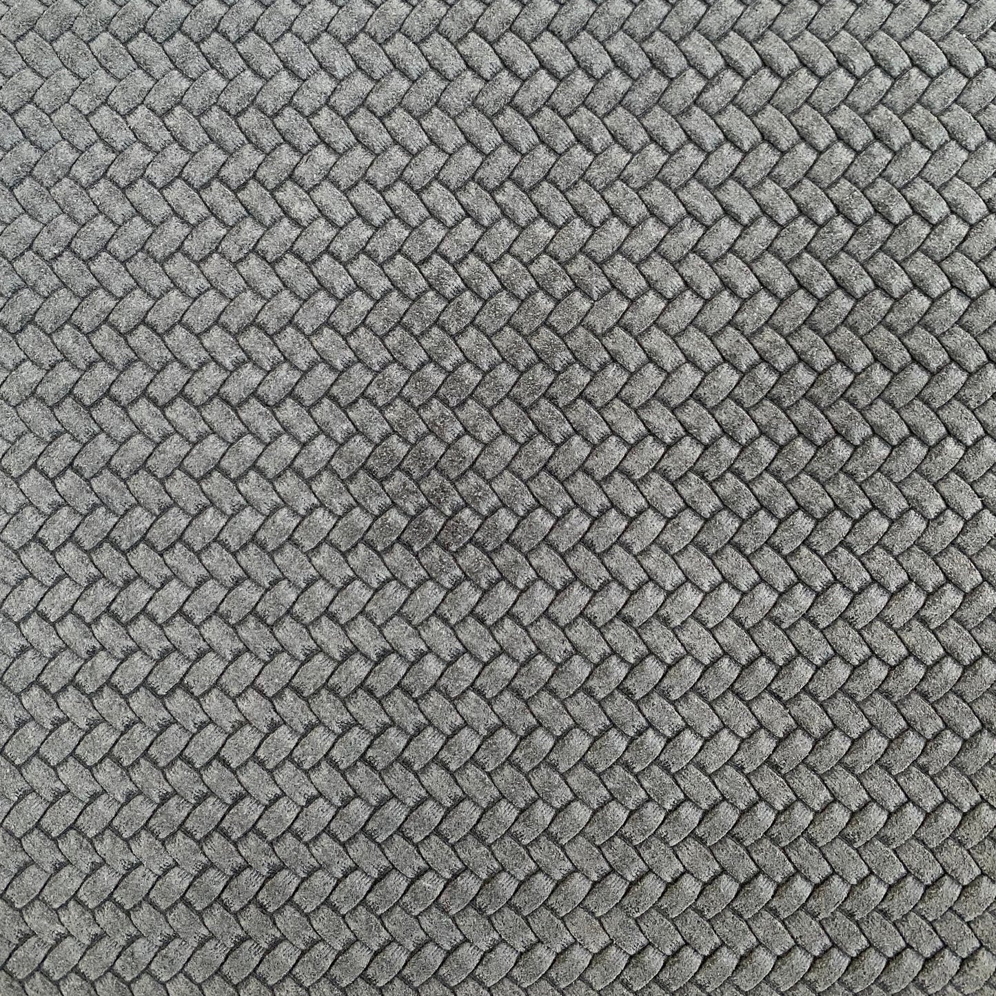 Sueded Herringbone Charcoal
