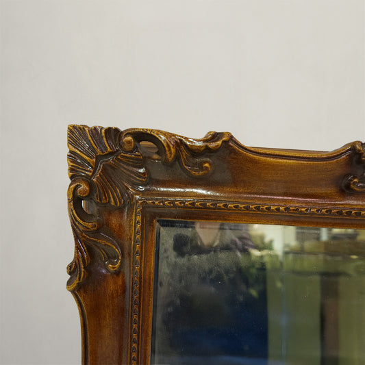Mahogany Carved Mirror