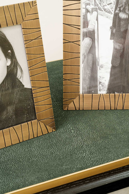 Venice Frames - Etched Antique Brass