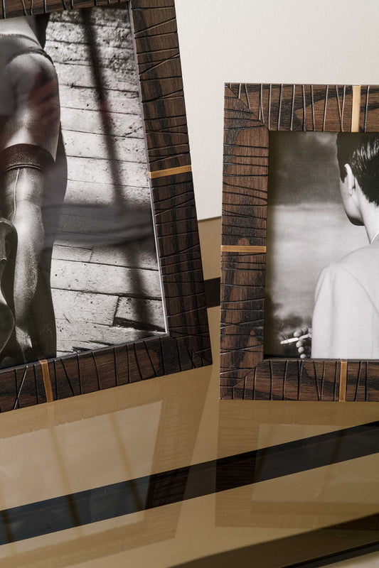 Venice Frames - Etched Charcoal Oak