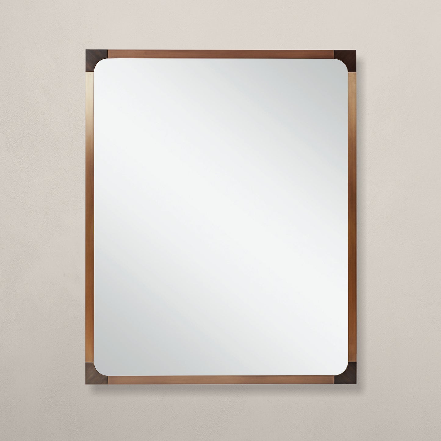 Florence Mirror, Brass