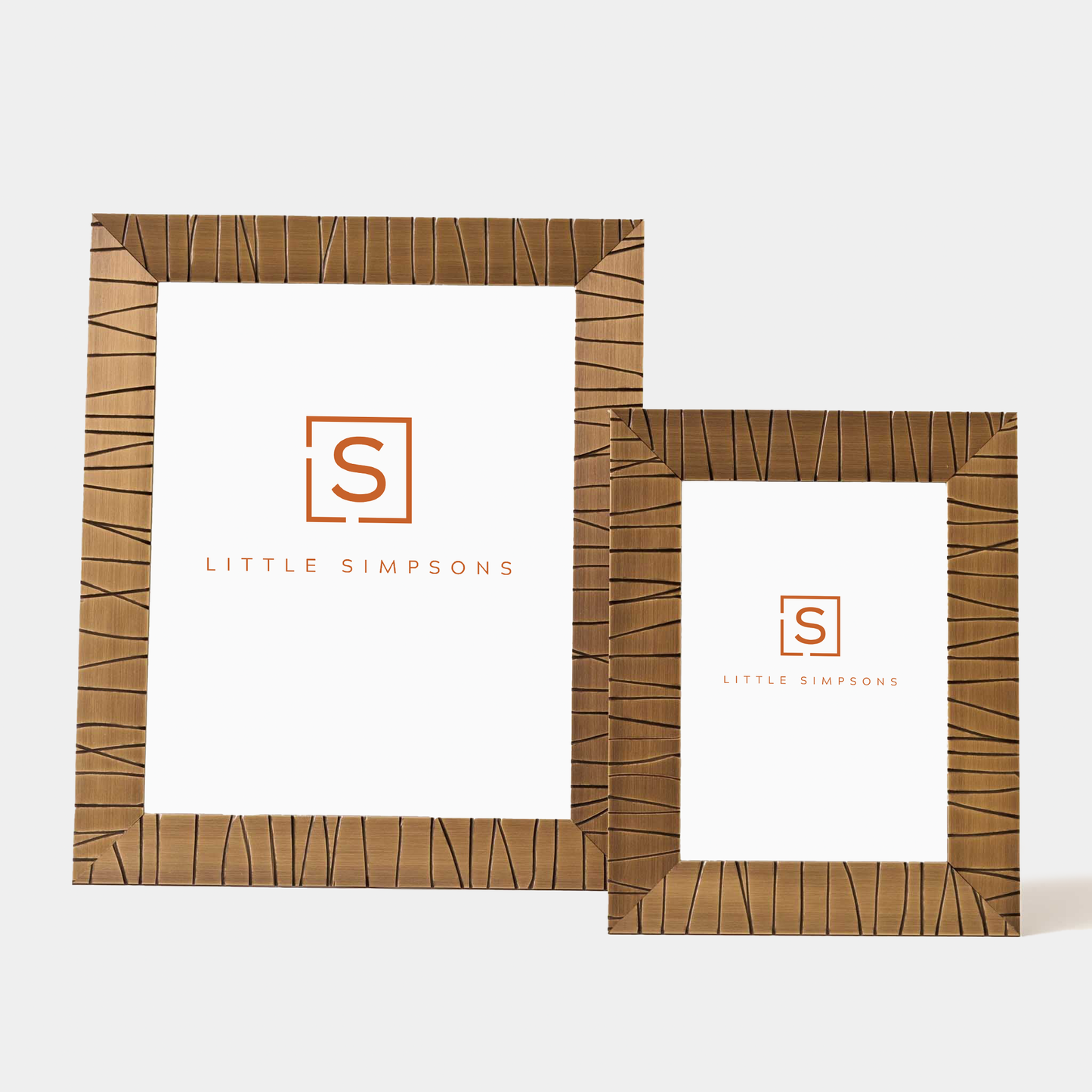 Venice Frames - Etched Antique Brass