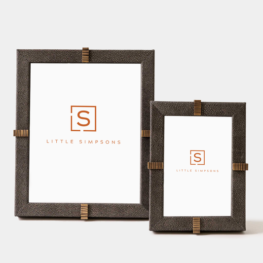 Drake Frames - Charcoal Shagreen