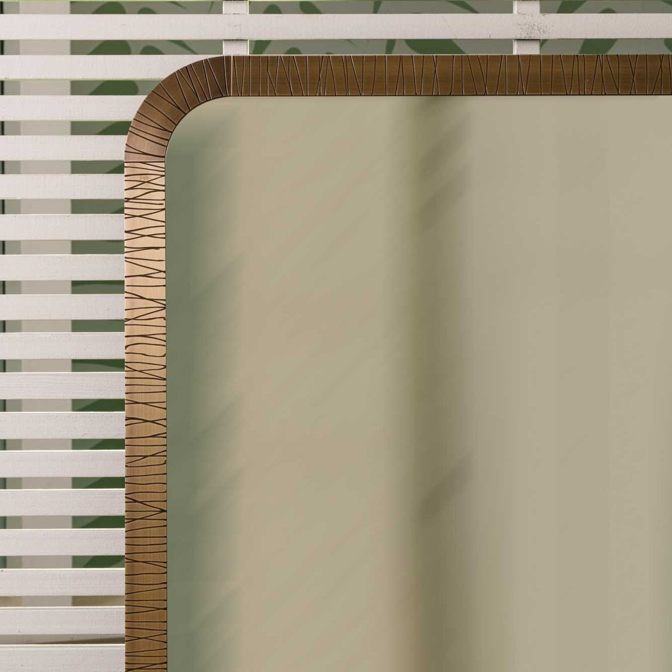 Venice Mirror, Brass