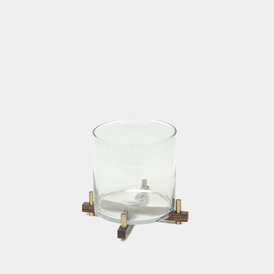 Candle Holder, Wood