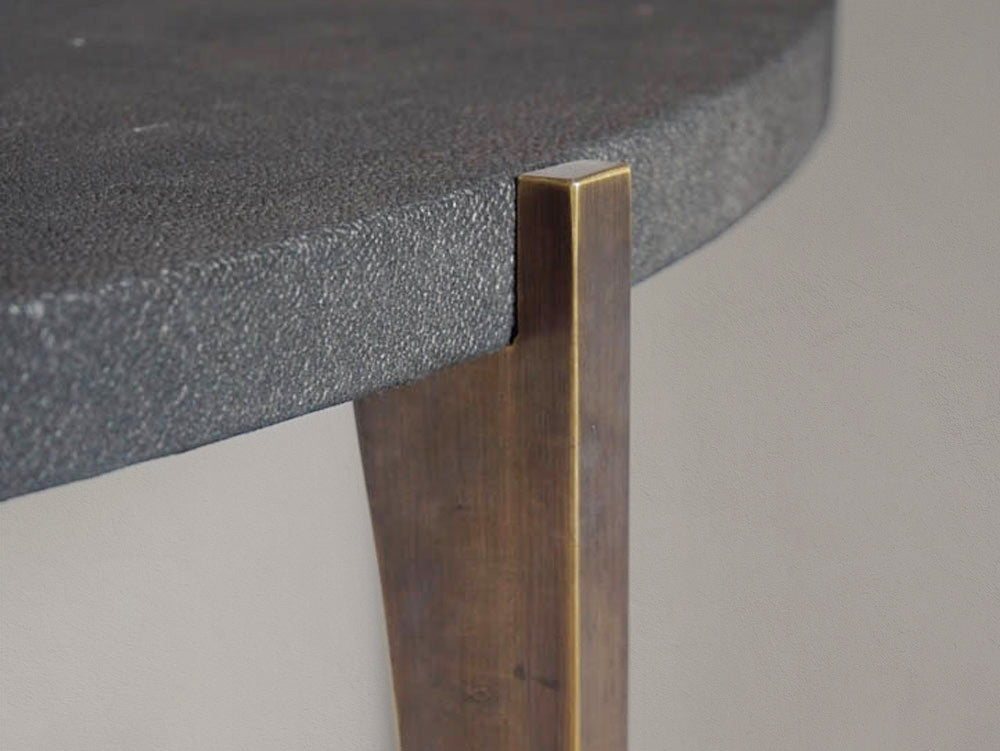 Belvedere Console Table, Demi Lune