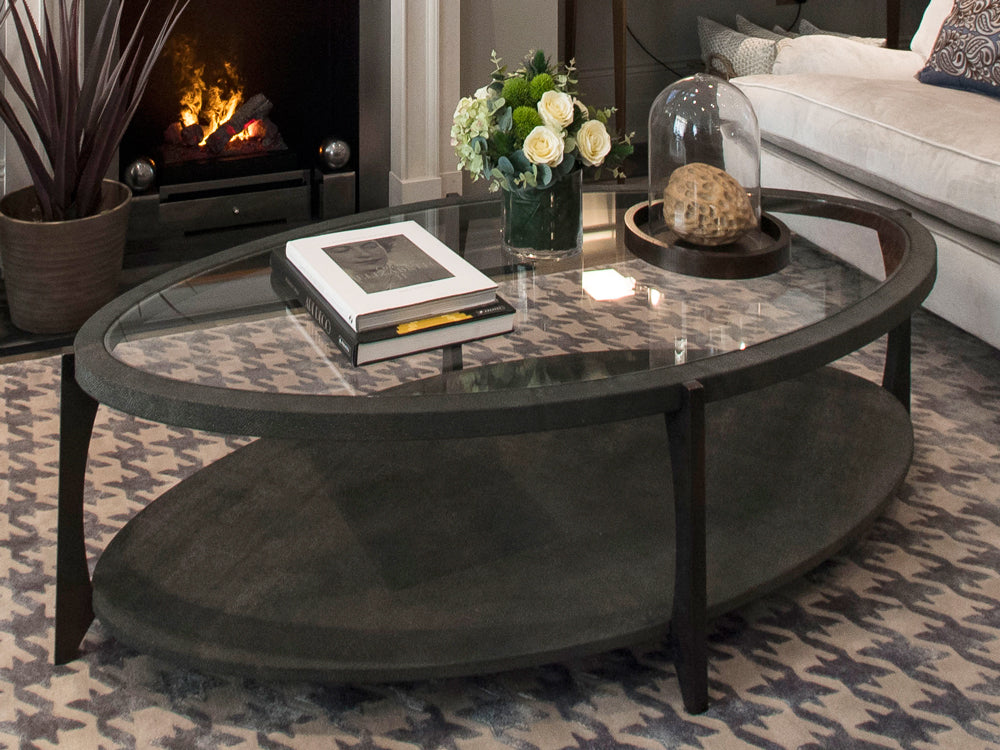 Belvedere Coffee Table, Oval