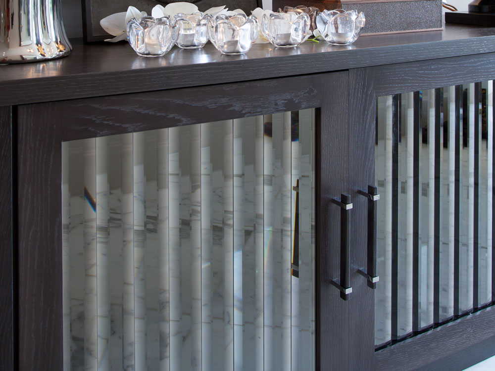 Linea Curved Sideboard