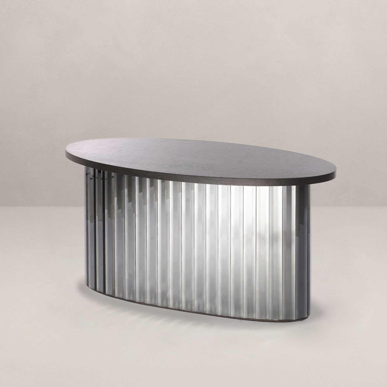 Linea Console Table, Oval