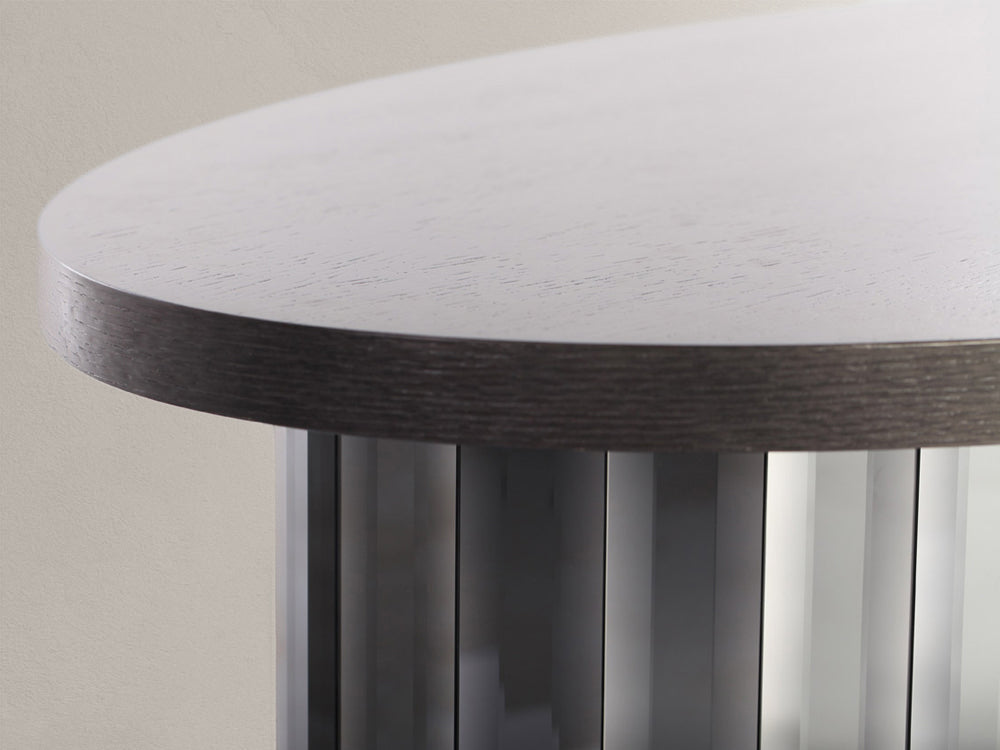 Linea Side Table, Oval