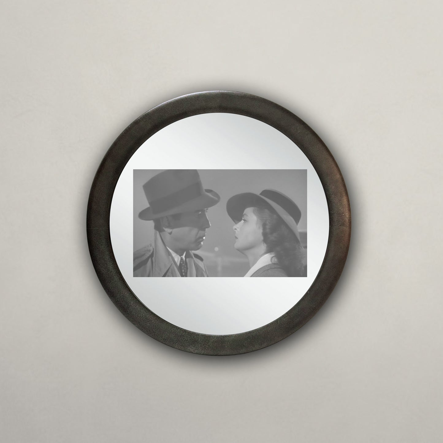 Saxon Round TV Mirror - £3,712 (was £9,281)