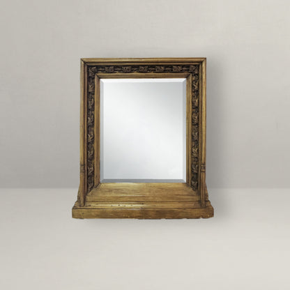 Antique Overmantel Mirror