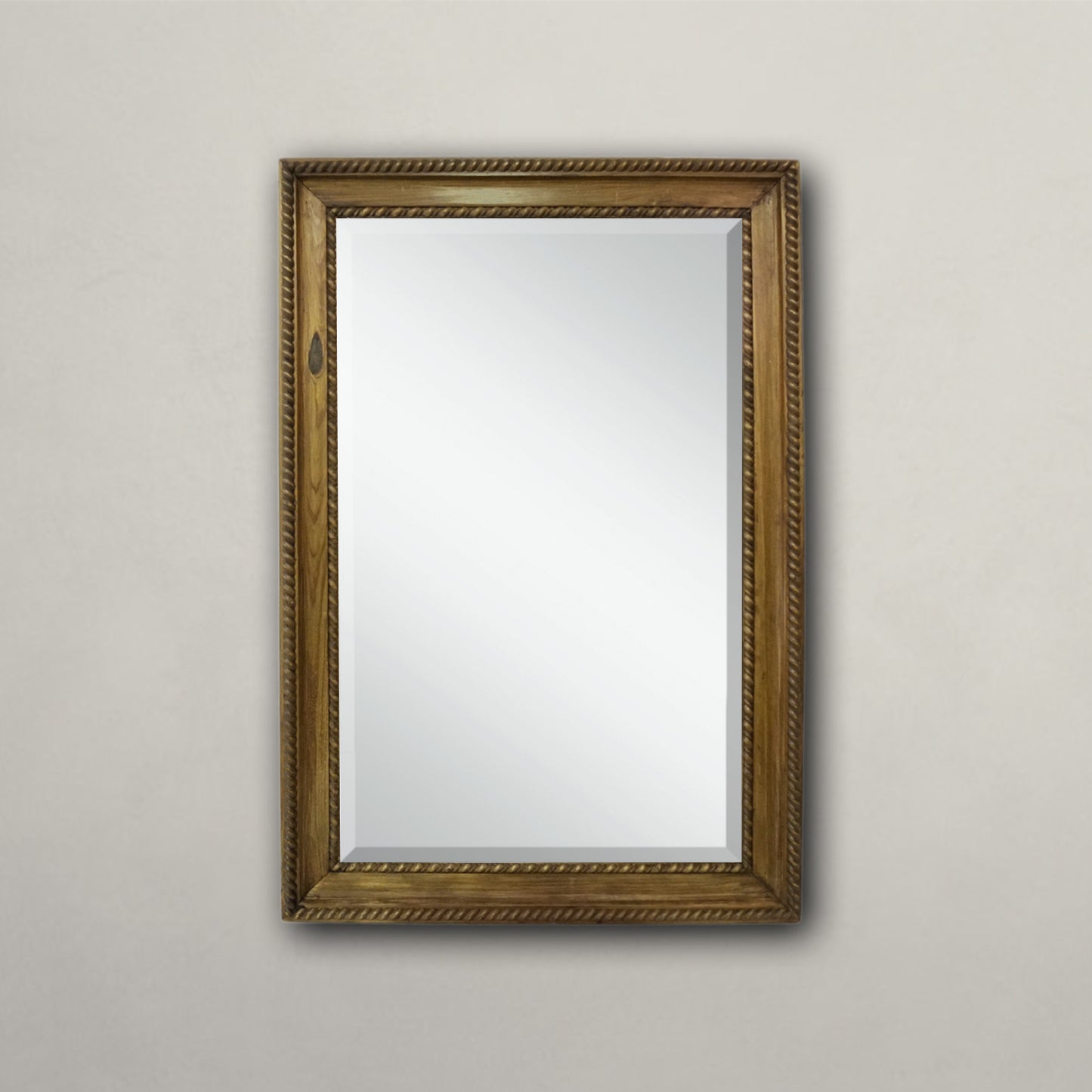 Antique Pine Mirror