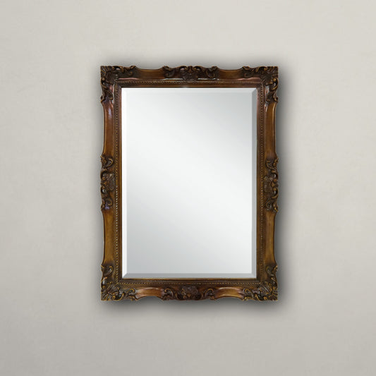 Mahogany Carved Mirror