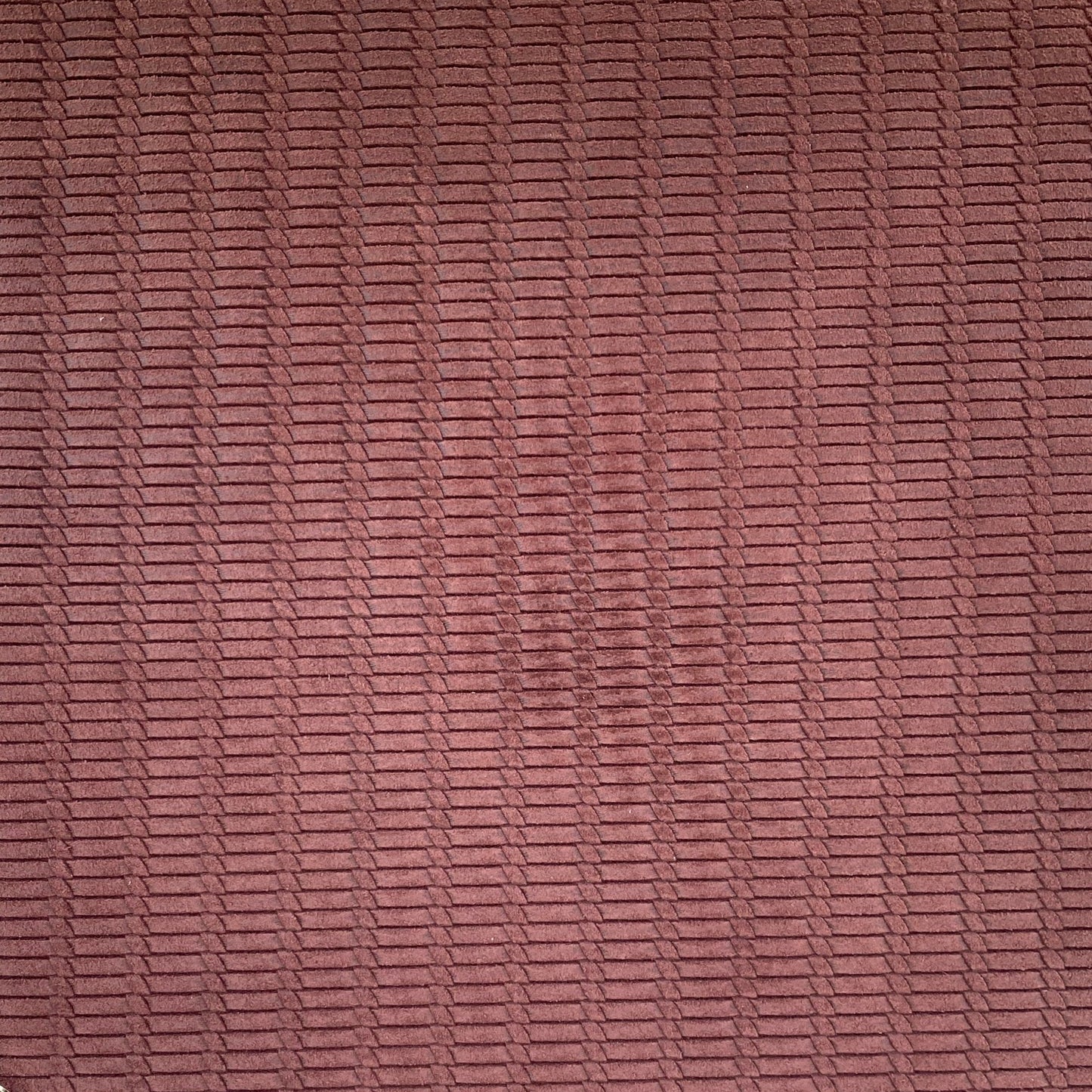 Sueded Woven Plum