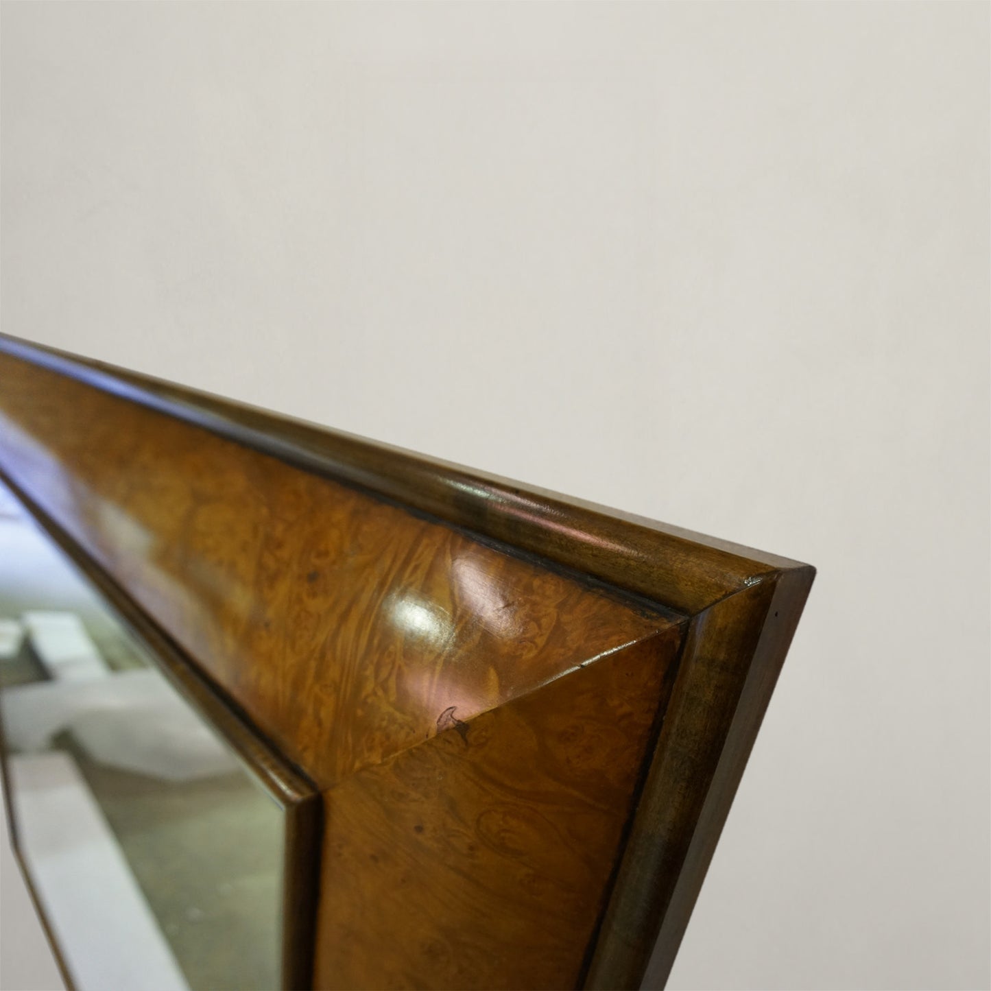 Curved Saxon Mirror