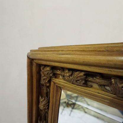 Antique Overmantel Mirror