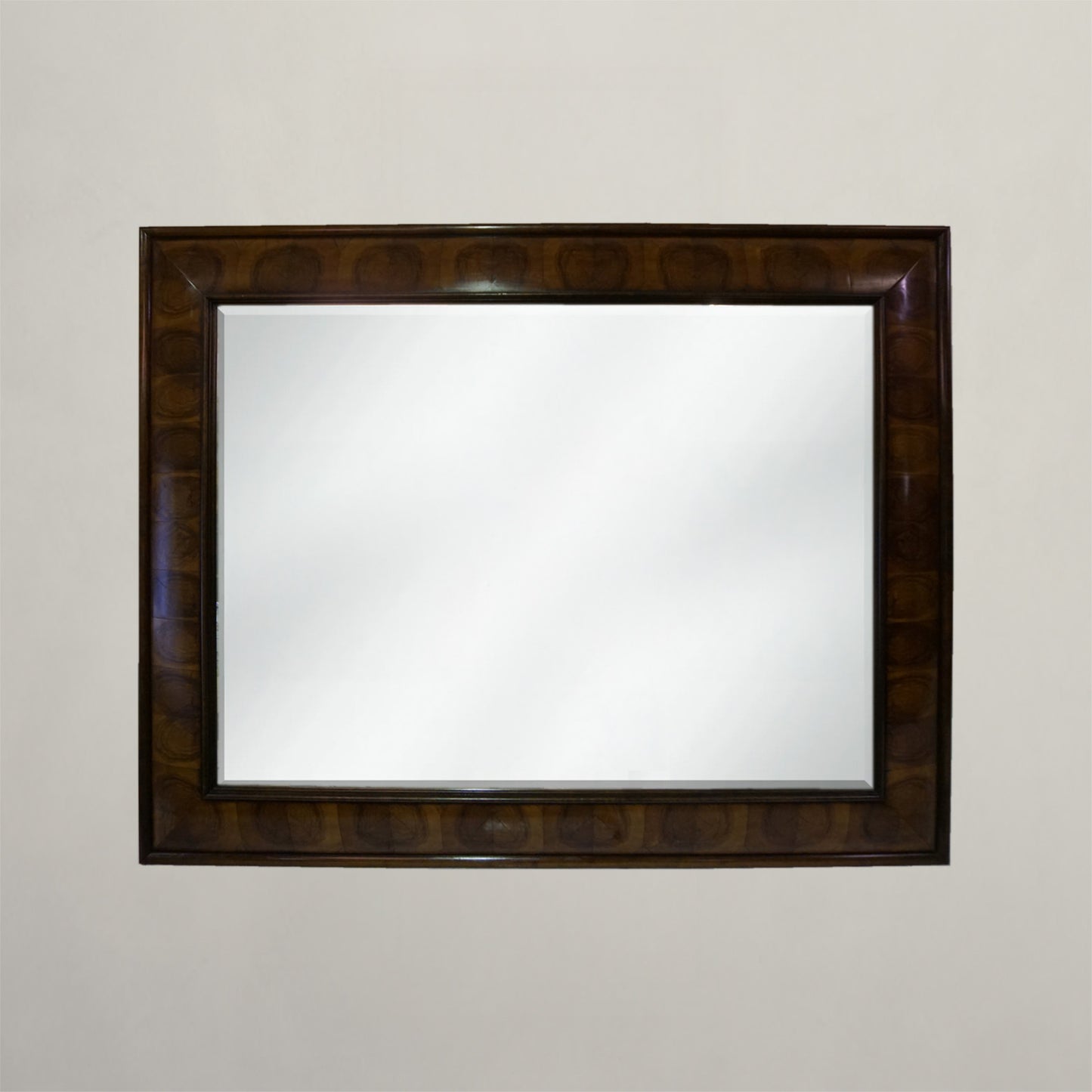 Yew Oyster Curved Mirror